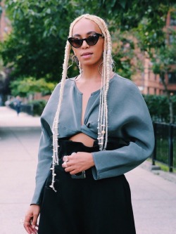 hiphop-living:Solange @ NYFW 2017