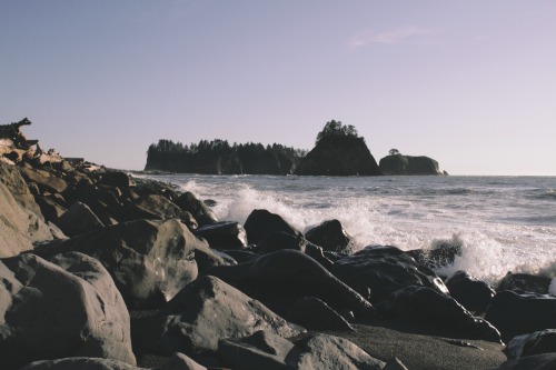 Rialto Beach in La Push in Olympic National ParkApril 2013