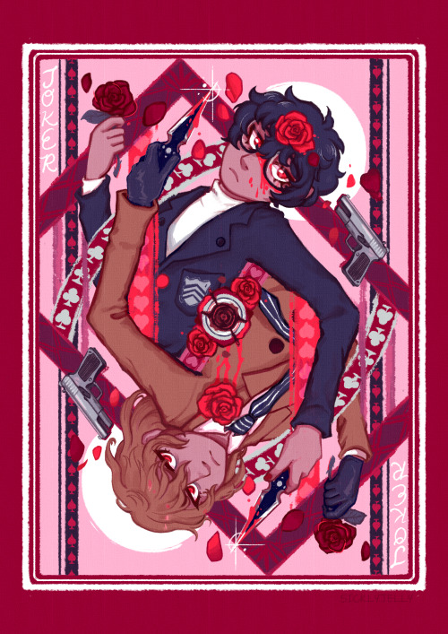 sicklyjelly:a bitter taste ☕️the (textless) cover illustration for my upcoming akeshu comic zine, Re