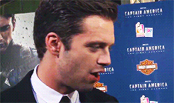 lawyerupasshole:  Sebastian Stan at Los Angeles Premiere of ‘Captain America The