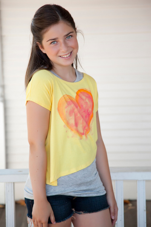 dance-moms-fashion:Maddie’s modeling a tee by Purple Pixies ($39.00) at the Dance Moms for Dream Mag