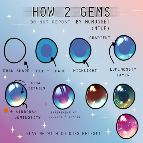 This was about how I colour gems and stuff. They also look like anime eyeS I GUESS SO YEAH use howev