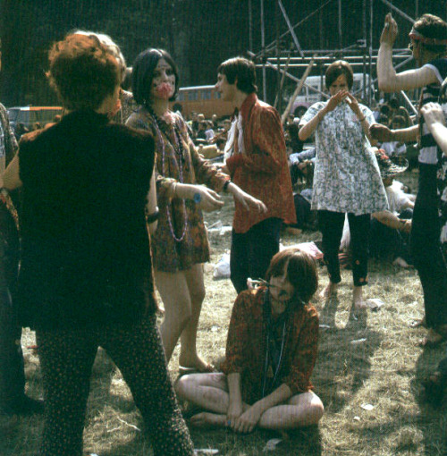 adandyinaspic:Hippies at Isle of Wight festival, 1969