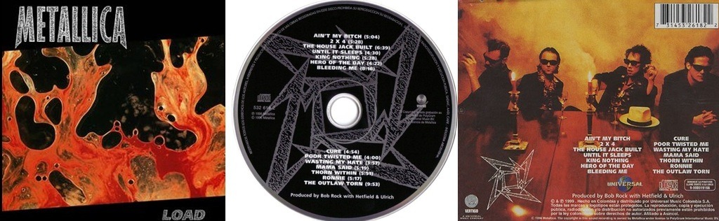rockandmetalmania:  Metallica albums