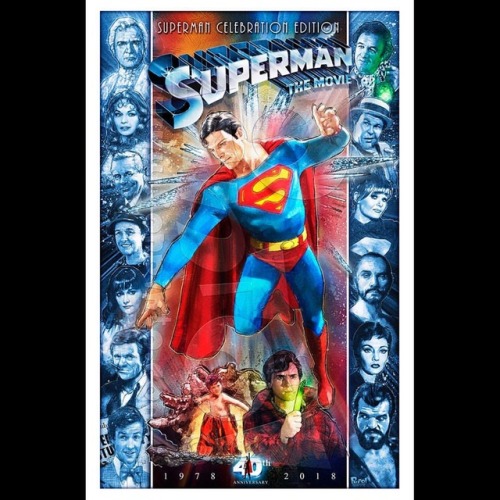 The Superman Celebration Edition! I made a special variant JUST for the event. 11x17, printed with a