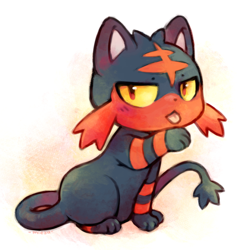 mieau:  -licks paw- 