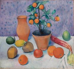 huariqueje: Still Life with Orange Tree  -