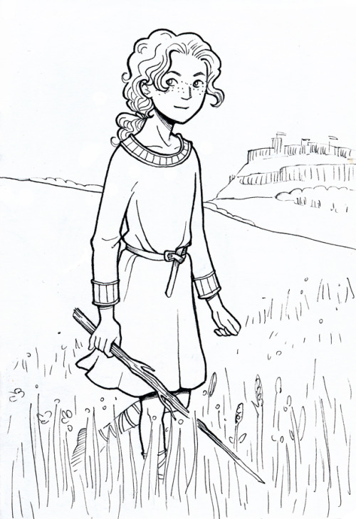 gawaincomic: More Inktober, this time with little Gawain :).