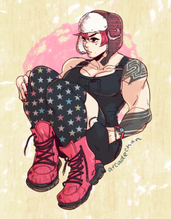 artartchan:late night zarya for the soul