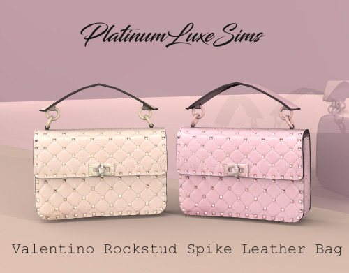  Valentino Rockstud Spike Leather Bag *Platinum+ Patron Request*DOWNLOADPatreon early access // Publ