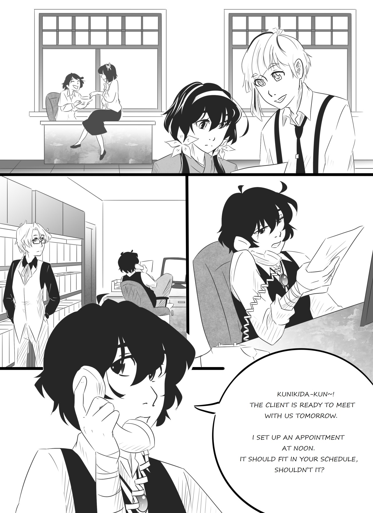 Soukoku doujinshi