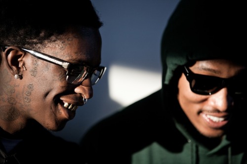 ATLANTA’S FINEST
FUTURE AND YOUNG THUG BACKSTAGE AT THE FADER FORT. WATCH TODAY’S LIVE STREAM.
