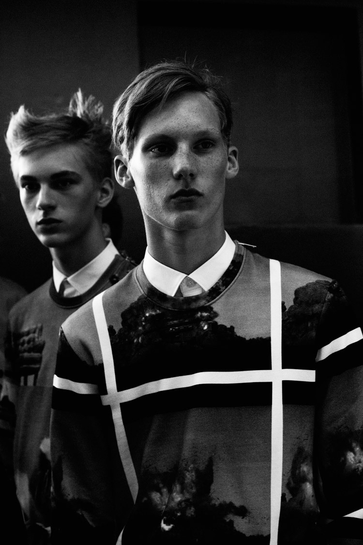 rawrzuhlind:  backstage at frankie morello ss15 by maud maillard