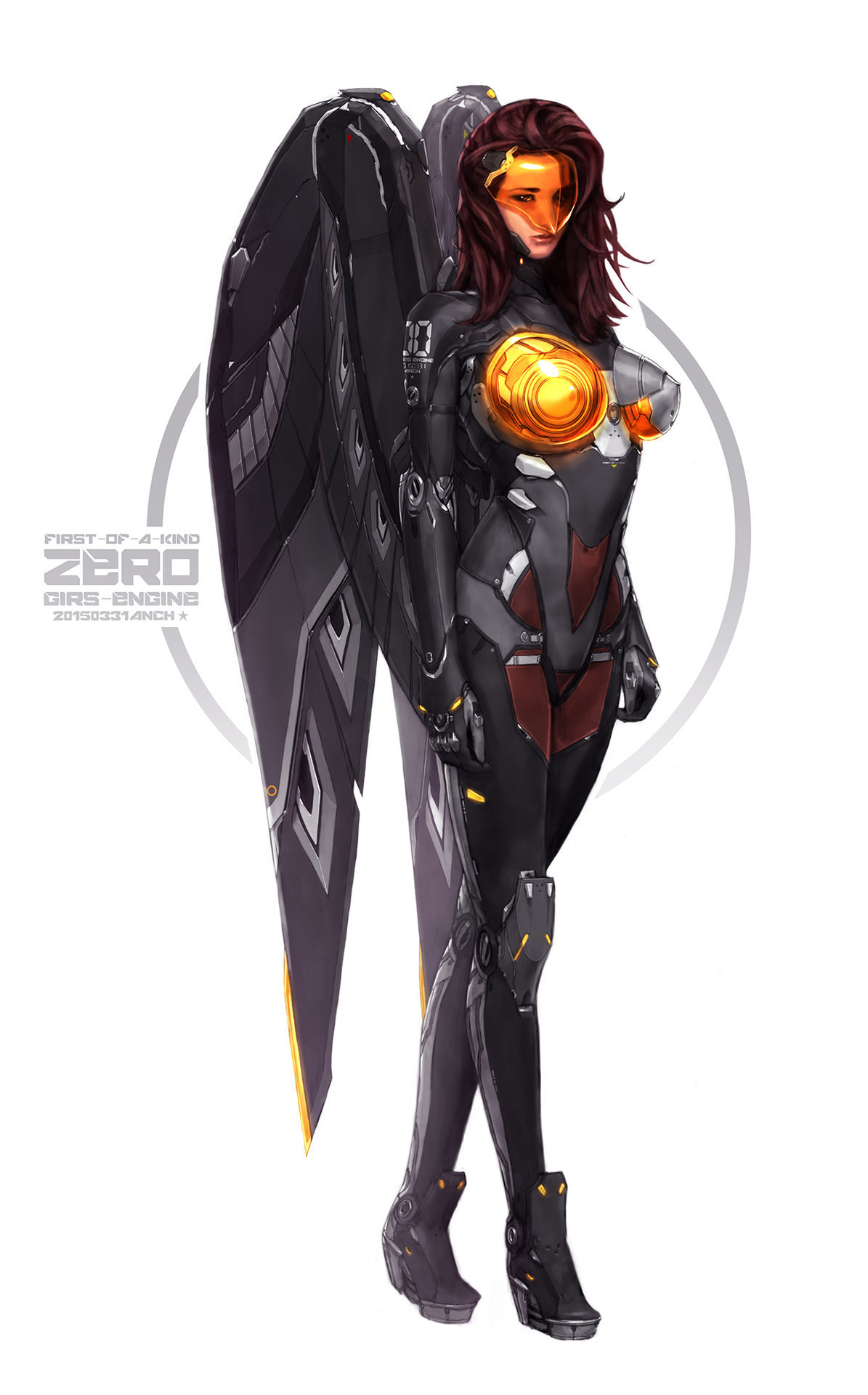 sekigan:  ArtStation - girs engine zero, choi young 