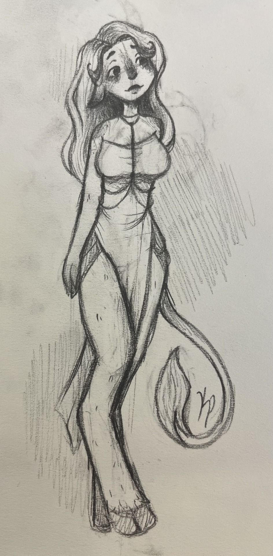 Lovely Little Taurus Girl, Redraw From My Past Attempt *+.