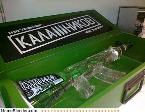 memeblender:  Vodka Kalashnikov