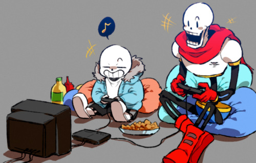 onieon:  A gift of @sheebal Your sans! papyrus! 