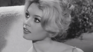 gatabella:Brigitte Bardot in the music video with Guy Beart “Vous”, c.1958