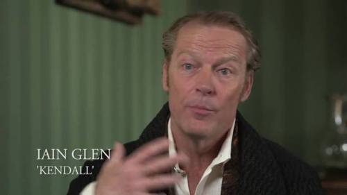 myloveiainglen:Iain Glen behind the scenes My Cousin Rachel