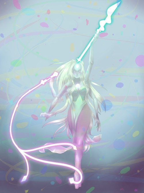 stupidprivate:  Opal from Steven Universe by cartoon network (unknown source)Opal, steven universe, cartoon network,