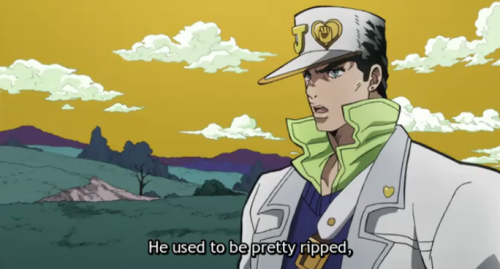 golden-vampire:I heard Joseph Joestar used to be shredded, that he used to have a six pack