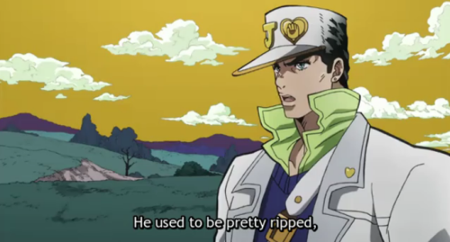 golden-vampire: I heard Joseph Joestar used to be shredded, that he used to have a six pack