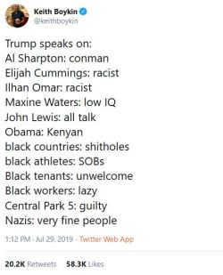 blackqueerblog:using this as a barometer, Trump is a very fine person to Nazis.