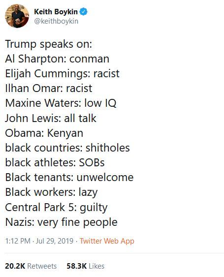 blackqueerblog:using this as a barometer, Trump is a very fine person to Nazis.