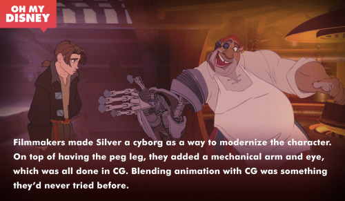 batlesbo: ohmydisney: 10 Things You Didn’t Know About Treasure Planet | Oh My Disney Treasure 