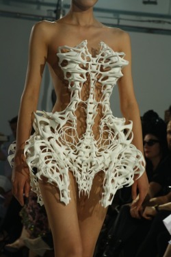 girlannachronism:  Iris van Herpen fall 2011 couture details 