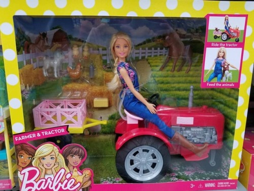 My childhood, now available as a Barbie playset. Except Barbie only has to feed the animals and does