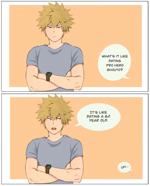 an interview with Bakugou! They just had to ask about his love life too (●´□`)♡