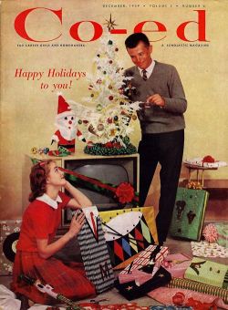 theniftyfifties:  Co-Ed nagazine Christmas