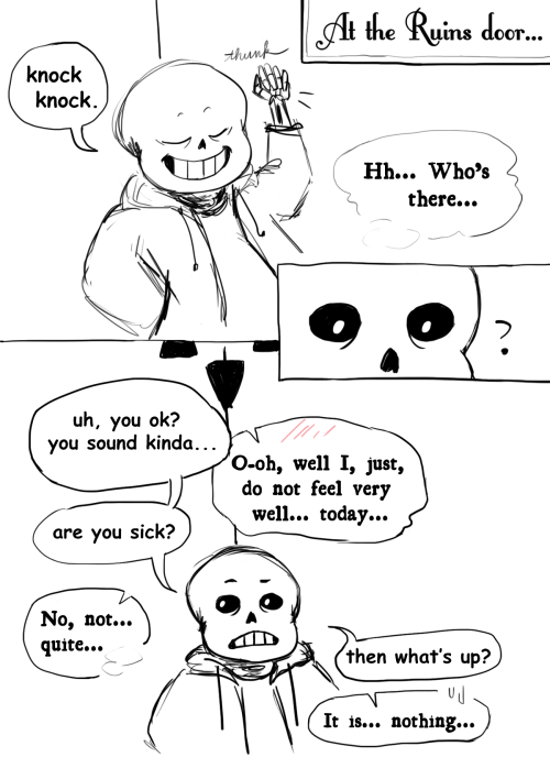 smiley-trashlord: soriel comic part 1 page 1-3 | page 4-6 | page 7-9 based on an old prompt from @l