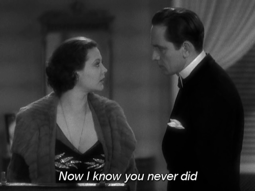 365filmsbyauroranocte:Merrily We Go to Hell (Dorothy Arzner, 1932) 