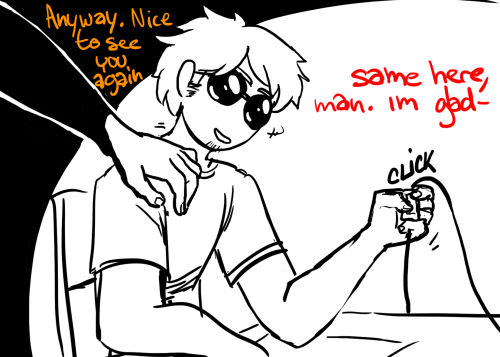 Its Been A Long Time Since I Did An Actual Homestuck Comic. I Was Thinking About Dave And Dirk Growing