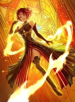 Original Character Illustration
Queen of Fire
炎の女王
2019