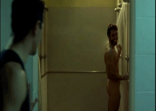 myprivatelockerroomblog:  famousmaleexposed:     Miguel Ángel Silvestre naked  in “La Distancia” Follow me for more Naked Male Celebs! http://famousmaleexposed.tumblr.com/   Another hot showers scene in movies. Great butt ad dick!