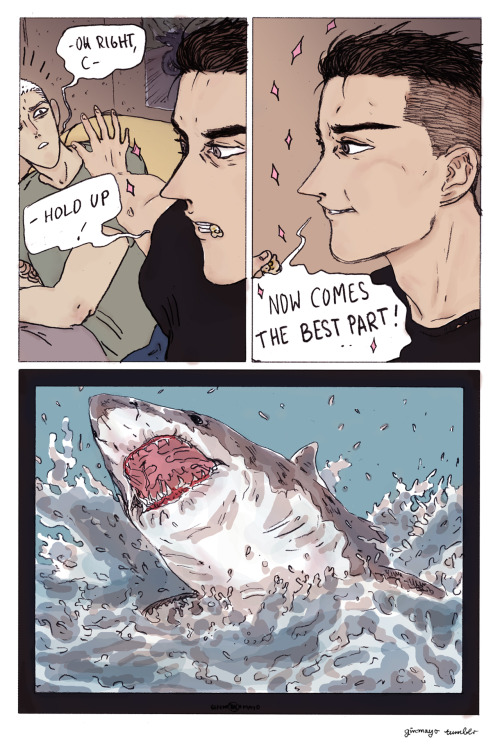 ginmayo:Shark Feast ( Part 4 of the Young!Qiucheng story: Puppy Love, Fight Night1 and 2, Lights in the Dark)