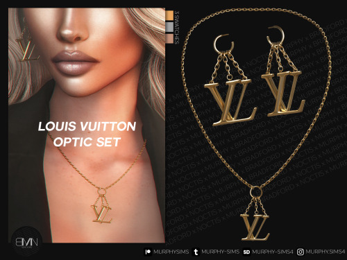 Louis Vuitton Optic Set100% new meshesHQ/BG compatible3 swatchesUnisex teen +All LODsSpecular mapsCu