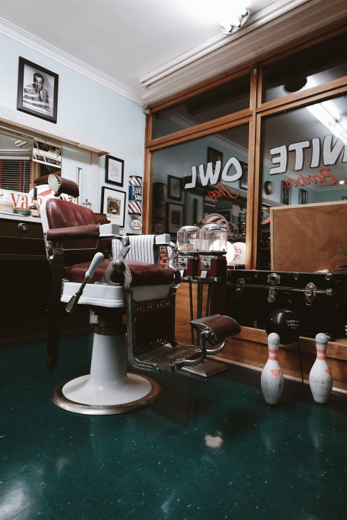 The Nite Owl barbershop is a one-of-kind place to be in a world where grooming has become a mere mod