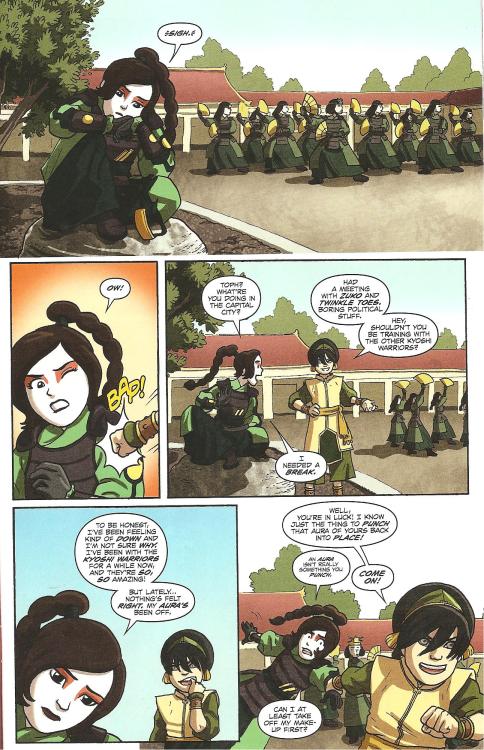 norstrus:  Free comic book day 2015: Avatar the Last Airbender “Sisters”   <3