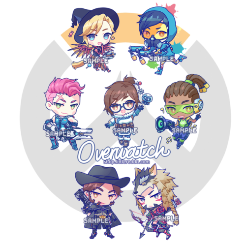 Reblog Appreciated! My overwatch keychains are now on preorder until June 12th! Hopefully I will als