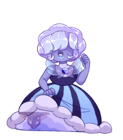 boringartist:  a new sapphire! shes based