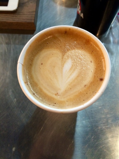 Mastering the heart. Soon onto rosettas and then tulips! ❤️☕️