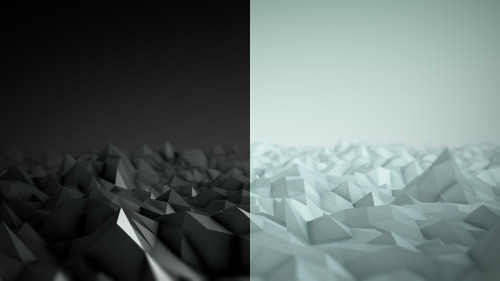 xponentialdesign:  #everyday #trapcode #MIR #lowpoly seamless floor loop -&gt; #AfterEffects WHI