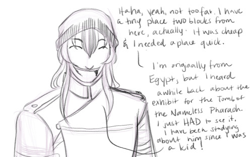 wizqevelynart:Part 5: in which we learn Mahir’s name and a little of backstory and Yami blushes even