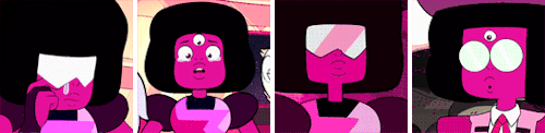 lesbian-garfield:Every Time We’ve Seen Garnet’s Eye(s) For @9arnet