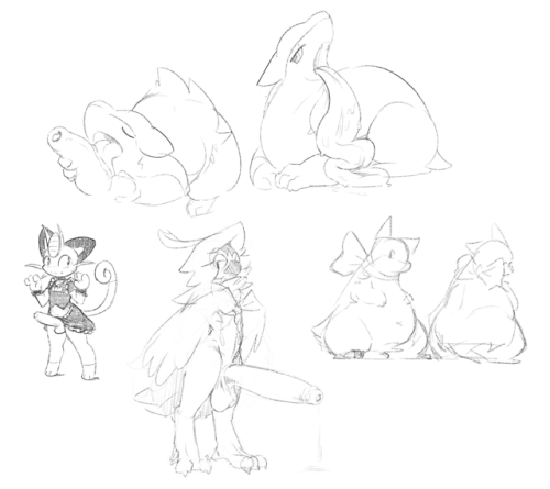 somnamg: other doodles