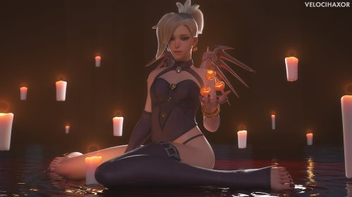 Witch MercyWe are posting here only SFW stuff, for more visit our website, Twitter or VK